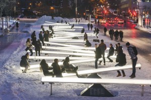 Glowing Musical Seesaws, Seaport
